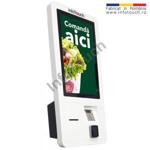 InfoTouch selforder desktop II pentru fast-food